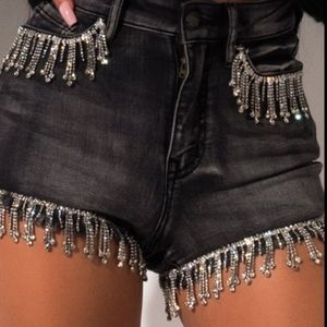 Akira rio rhinestone shorts size 3